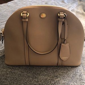 Nude Coach Bowler Bag. NWOT